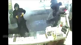 CCTV robbery compilation Britain warned eastern European criminals jewel robbery [upl. by Rebah815]