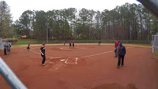 20180317 Birmingham Thunderbolts 06 vs Premier Fastpitch 12U Trumbull [upl. by Ashli]