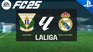 FC 25  Leganes vs Real Madrid  La Liga 2425  PS5 Full Match [upl. by Forrest91]