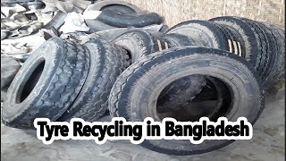 Tyre Retreading in Bangladesh [upl. by Searle69]