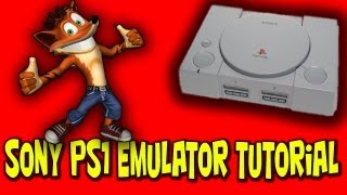 How to Install Playstation 1 Emulator Tutorial PSX  BIOSEasiest Way [upl. by Aniratac]