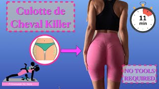 CULOTTE DE CHEVAL KILLER  DO THIS only 11 MIN  NO TOOLS [upl. by Niamreg]