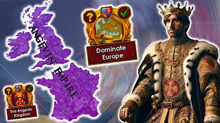 EU4 136 Angevin Empire Guide  THIS Is How To DOMINATE ALL OF EUROPE [upl. by Ahsiele239]