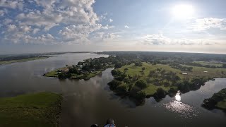 Memorial Weekend Trike Flight around the housePPG Paramotor Trike [upl. by Best]