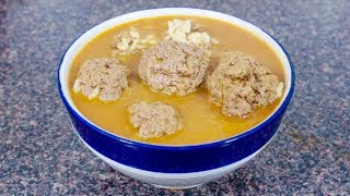 Albondigas en caldo de chipotle con arroz [upl. by Andres]