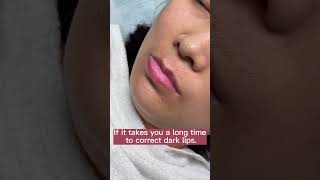 microneedling microbladinglip tattoolip permanentlip microblading [upl. by Jeremiah]