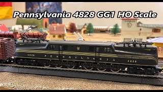 Pennsylvania 4828 GG1 HO Scale [upl. by Arehs]