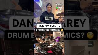 Danny Carey Drum Ergonomics🧐Pros and Cons 🥁drums dannycarey tool [upl. by Darwen451]