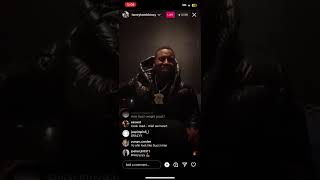 HoneyKomb Brazy on ig live dissing Finesse2tymes🤔🤧🤦🏾‍♂️ [upl. by Colvert]