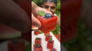 Watermelon cubes and Jelly shot🍉🔥🧊 [upl. by Natloz]