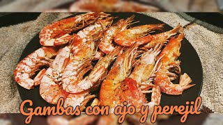 GAMBAS o GAMBONES en AIRFRYER o Freidora de Aire En 5 MINUTOS [upl. by Eusadnilem]