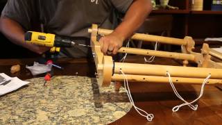 Kromski Harp Loom to Forte Upgrade Instructions [upl. by Kliment911]