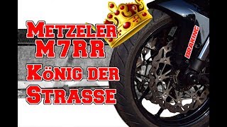 Metzeler M7RR Sportec Reifentest  König der Straße Review [upl. by Jonna35]