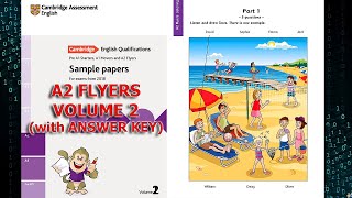 Listening SAMPLE TEST 2 Volume 2  A2 Flyers SAMPLE PAPERS for revised exam from 2018 [upl. by Graeme]