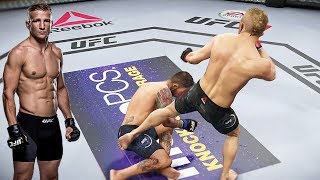 TJ DILLASHAW KICKING GARBRANDTs A  EA UFC 3 [upl. by Urial364]