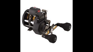 Penn Fathom II Star Drag Level Wind Reel w Line Counter  Unboxing [upl. by Alleynad]