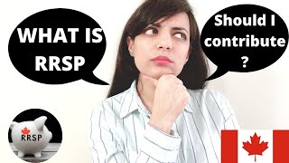 What is RRSP Should you contribute Everything that you must know  Sandy Talks Canada [upl. by Ainoz574]