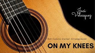 On my knees Jaci Velasquez Guitar Accompaniment Cover by Bob Canete [upl. by Yeltnerb]