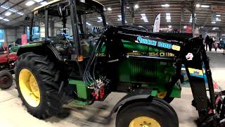 1987 John Deere 1640 Power Syncron 3 9 Litre 4Cyl Diesel 62HP Tractor With Quickie Loader [upl. by Nonnag424]