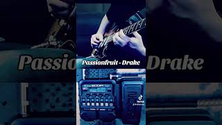 Passionfruit  Drake Zoom G1X Four Loop Cover guitarloop guitarcover [upl. by Ahseena]