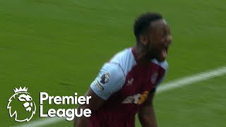 Jhon Durans volley gives Aston Villa life against Crystal Palace  Premier League  NBC Sports [upl. by Aixela123]