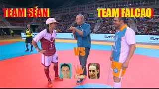 CRAZY FUTSAL SKILLS TEAM FALCAO VS TEAM SÉAN [upl. by Annaehs]