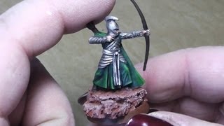 How to paint a LotR High Elf [upl. by Anayd]