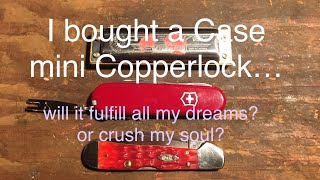 Case Mini Copperlock… did I  up [upl. by Odidnac]