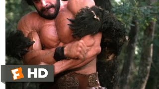 Hercules 212 Movie CLIP  Hercules Fights a Bear 1983 HD [upl. by Mahon]