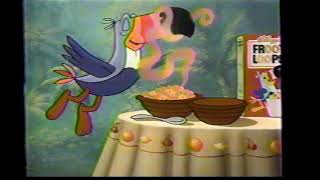 Fruit Loops Cereal Commercial  1988 [upl. by Tnairb]