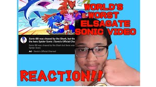 the worlds worst reaction to sonic elsagate content [upl. by Kcyred]