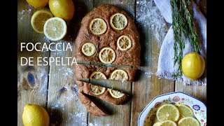 Focaccia de espelta [upl. by Ahsoyem668]