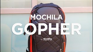 Mochila Gopher  TOTTO [upl. by Goeger]