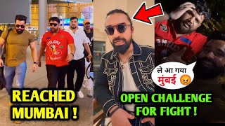 Rajveer Fitness REACHED MUMBAI and OPEN CHALLENGE to Ajaz Khan 😱 [upl. by Link]