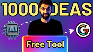 Generate 1000 Content Idea in 5 Minutes Free Tool Inside [upl. by Karlee]