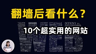 小露自用网站分享！10个超好用的网站，翻墙后看什么系列，工作、学习、娱乐必看！！ [upl. by Acimahs]