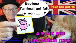 Devinez l’animal et sa couleur en anglais qui fait le son  cris [upl. by Christoforo21]