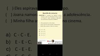 OBJETIVA questão sobre regência verbal [upl. by Heinrick]