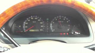 2003 Toyota Gaia 20 limited speedometer [upl. by Ancier]