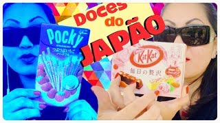 Experimentando Doces do Japão 🇯🇵  beijinhos💋💋 [upl. by Yelahc]