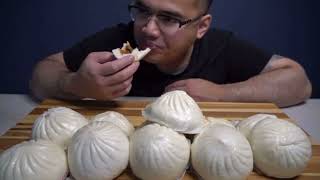 Baozi MukbangASMR Compilation eating sounds [upl. by Erihppas]