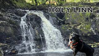 Holy Linn Waterfall  full walk [upl. by Aihseyn]