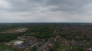 Kesgrave Suffolk Test Flight at 120m high [upl. by Ameg]