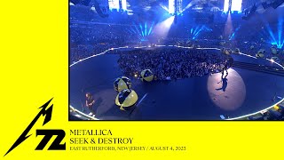 Metallica Seek amp Destroy East Rutherford NJ  August 4 2023 [upl. by Ajtak]