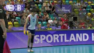 Bronze match  Group 3 2016 FIVB Volleyball World League [upl. by Redla302]