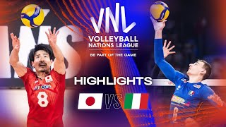 🇯🇵 JPN vs 🇮🇹 ITA  Highlights Final 34  Mens VNL 2023 [upl. by Tihw504]