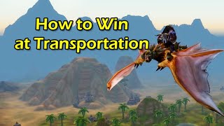 How to Win at Transportation by Wowcrendor WoW Machinima  WoWcrendor [upl. by Laehplar]