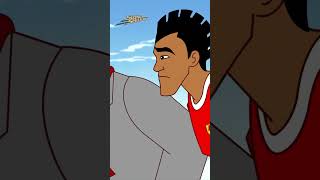 RUNNN The Ice is Breaking 🥶🧊 supastrikas soccer cartoon [upl. by Kenimod]