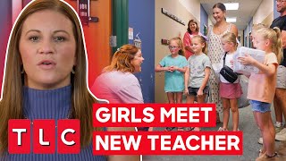 The Quints Meet Their 3rd Grade Teacher For The First Time  OutDaughtered [upl. by Aical]