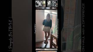 322 Breakfast at MiCRo MiNi SkiRT GiLLy’s TRy oN HaUL with a DiFFeReNCE Pangels Best CheekY shorts [upl. by Esylle]